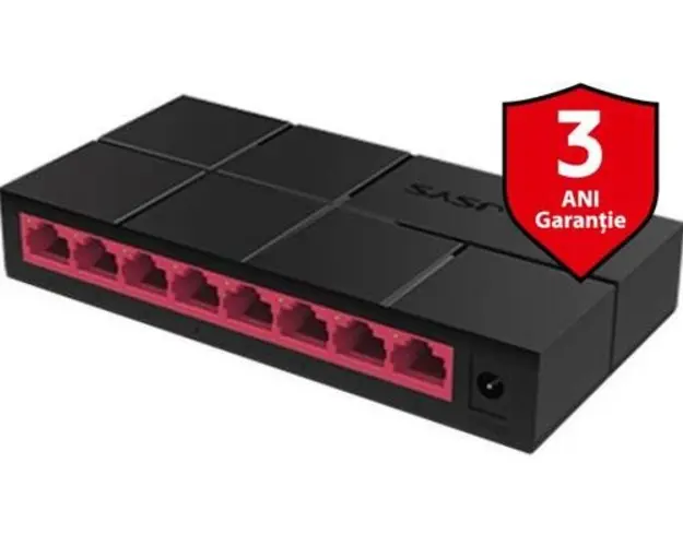 Switch Mercusys MS108G, Gigabit, 8 Porturi