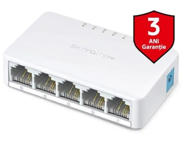 Switch Mercusys MS105, 5 porturi (Alb)