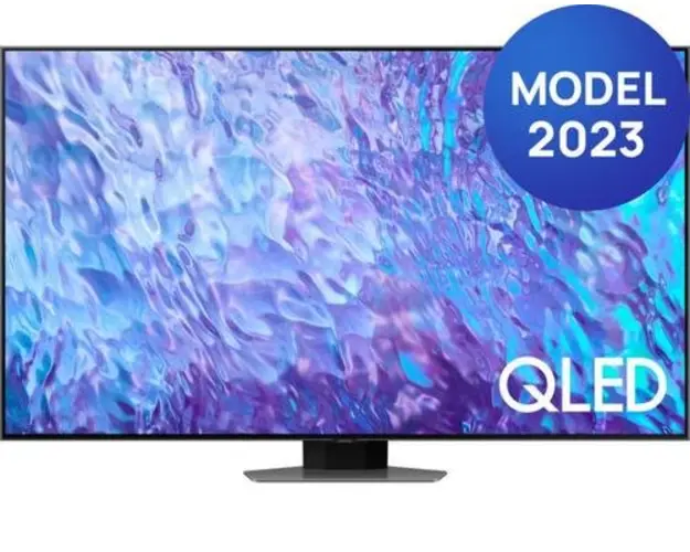 Televizor QLED Samsung 139 cm (55inch) QE55Q80CA, Ultra HD 4K, Smart TV, WiFi, CI+