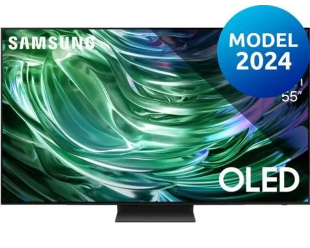 Televizor OLED Samsung 139 cm (55inch) QE55S90DA, Ultra HD 4K, Smart TV, WiFi, CI+