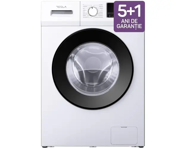 Masina de spalat rufe Tesla WF91460T, 9 kg, Clasa A, 1400 RPM, Inverter, 16 programe, Delay Start (Alb)