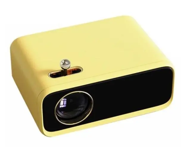 Videoproiector Xiaomi Wanbo Mini, HDMI, 200 lumeni, Difuzor 3W (Galben/Negru)