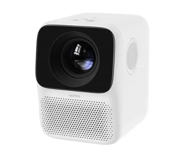 Videoproiector Portabil Xiaomi Wanbo T2 Free, HDMI, 150 lumeni, Difuzor 2x3W (Alb)