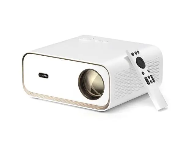 Videoproiector Xiaomi Wanbo X5, 1920x1080, 1100 lumeni, contrast 4000:1, Android 9.0 (Alb)