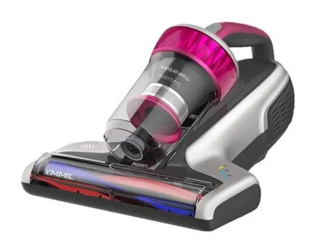 Aspirator antiacarieni JIMMY WB73 Anti-mite Vacuum Cleaner, Silver, Functie sterilizare UV (Roz/Argintiu)