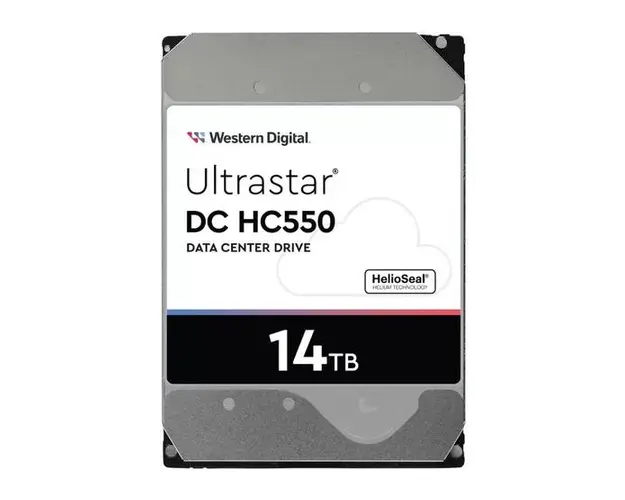 HDD Server Western Digital HC550 0F38581, 14TB, SATA-III, 512MB, 7200 RPM,3.5inch, WUH721814ALE6L4