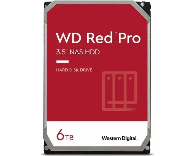HDD Western Digital Red Pro 6TB SATA-III 7200RPM 256MB