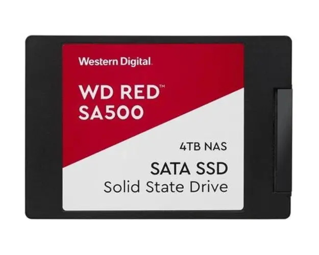 SSD Western Digital Red SA500, 4TB, SATA-III, NAS 3D NAND, 2.5inch