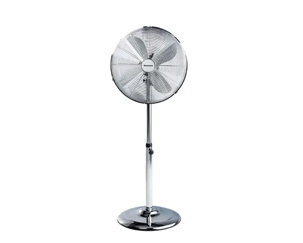 Ventilator cu picior Ravanson WT-7040SN, 50 W, 3 viteze, Oscilatie, Reglare inaltime (Inox)