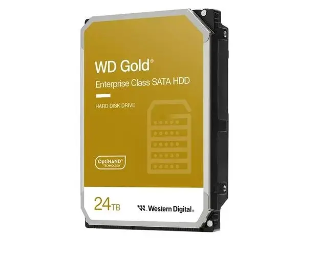 HDD Server Western Digital Gold Enterprise Class, 24 TB, 7200 rpm, 512 mb, SATA, 3.5inch