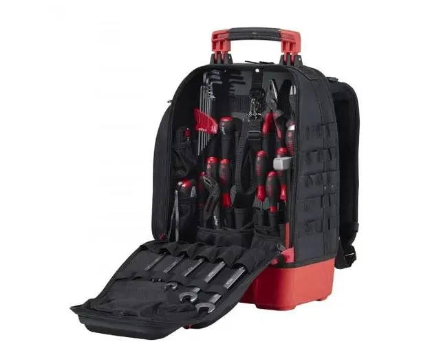 Rucsac cu scule pentru mecanici, 43 piese Wiha WH45529