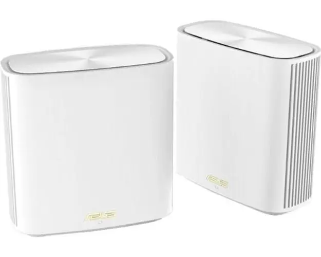 Sistem Wi-FI Mesh ASUS ZenWiFi XD6, AX5400, WiFi 6, Dual-band, 2 Pack (Alb)