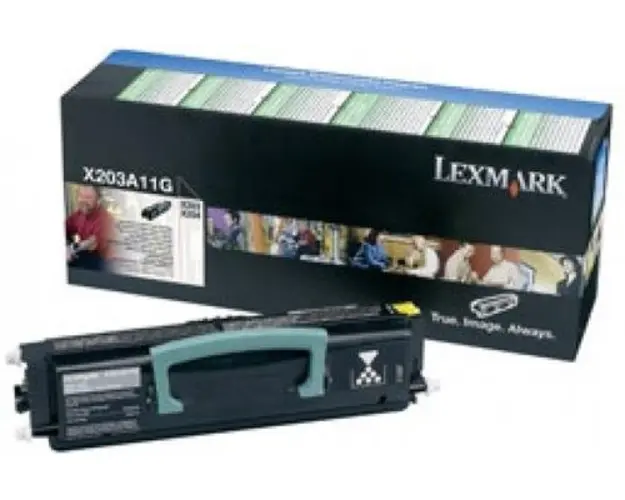 Toner Lexmark 0X203A11G (Negru - program return)