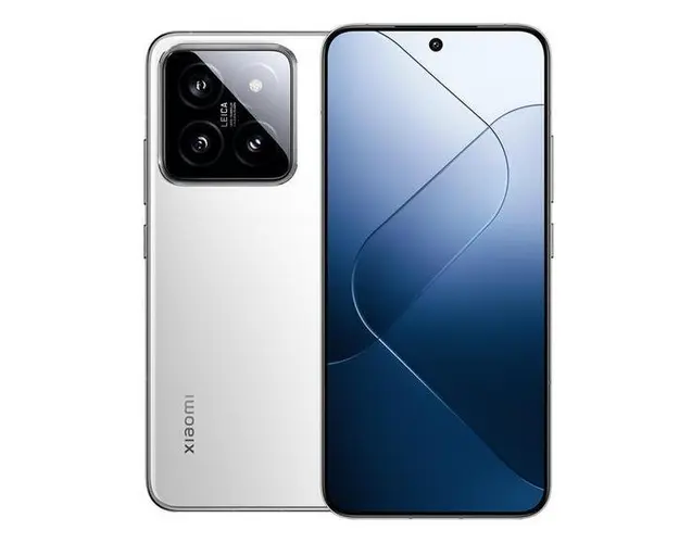 Telefon Mobil Xiaomi 14, Procesor Octa-Core Qualcomm SM8650-AB Snapdragon 8 Gen 3, LTPO OLED touchscreen 6.36inch, 12GB RAM, 512GB Flash, Camera Tripla 50+50+50MP, Wi-Fi, 5G, Dual Sim, HyperOS (Alb)