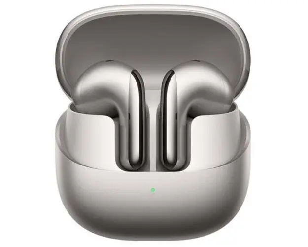 Casti True Wireless Xiaomi Buds 5 BHR8116GL, Bluetooth, ANC, Control tactil, Hi-Fi, Harman AudioEFX, IP54 (Titan)