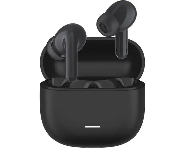 Casti True Wireless Xiaomi Redmi Buds 6 Lite, Bluetooth 5.3, Reducere zgomot ANC cu AI, Google Fast Pair, Autonomie 7/38 ore (Negru)