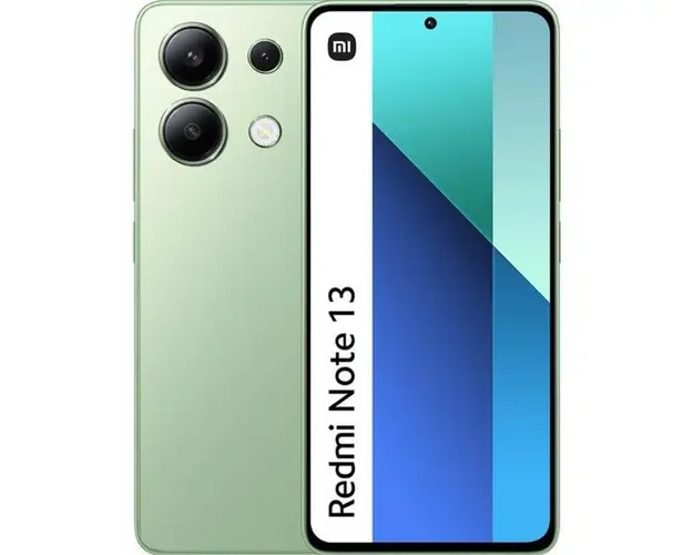 Telefon Mobil Xiaomi Redmi Note 13 4G, Procesor Qualcomm SM6225 Snapdragon 685 Octa-Core, AMOLED 6.67inch, 8GB RAM, 512GB Flash, Camera Tipla 108+8+2 MP, Wi-Fi, 4G, Dual Sim, Android (Verde)