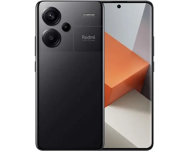 Telefon Mobil Xiaomi Redmi Note 13 Pro+, Procesor Mediatek Dimensity 7200 Ultra Octa-Core, AMOLED 6.67inch, 12GB RAM, 512GB Flash, Camera Tripla 200+8+2 MP, Wi-Fi, 5G, Dual Sim, Android (Negru)