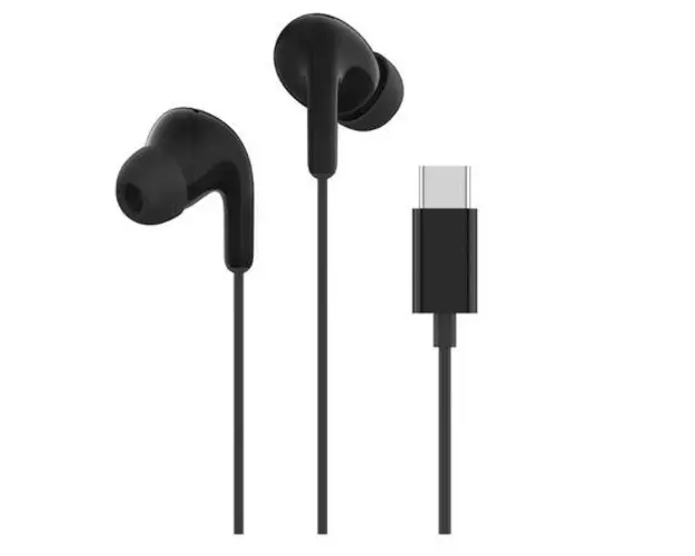 Casti Stereo In-Ear Xiaomi Type-C Earphones BHR8930GL, USB Type-C, Control pe fir, Microfon cu anulare zgomot, IP54 (Negru)