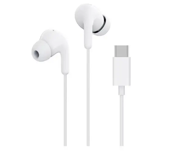Casti Stereo In-Ear Xiaomi Type-C Earphones BHR8931GL, USB Type-C, Control pe fir, Microfon cu anulare zgomot, IP54 (Alb)