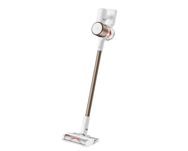 Aspirator vertical Xiaomi G10 Plus, 150 AW, 0.6 L, ecran LED, 108.000RPM (Alb/Auriu)