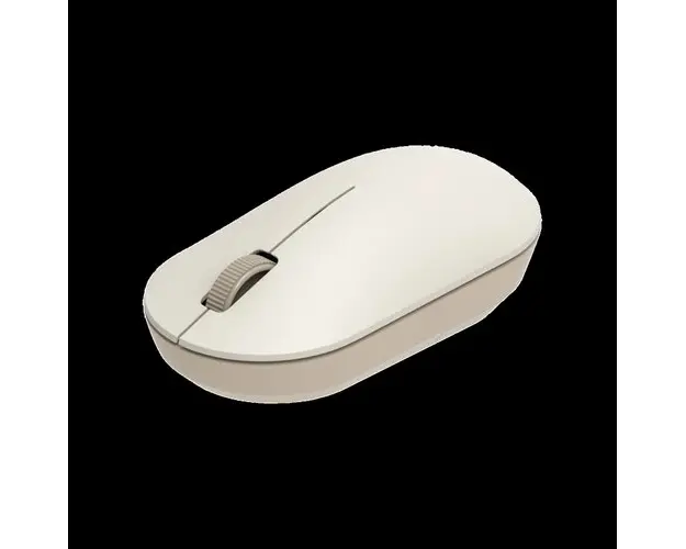 Mouse Xiaomi Wireless Lite 2, 2.4GHz, 1000 dpi, Clic silentios (Alb)