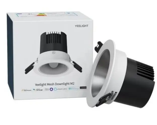 Spot Smart LED Yeelight Mesh Downlight M2, 5W, 350 lm (Alb)
