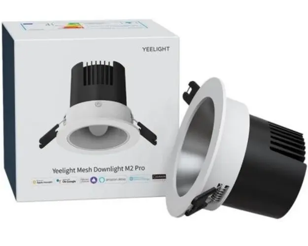 Spot Smart LED Yeelight Mesh Downlight M2 Pro, 8W, 600 lm (Alb) 