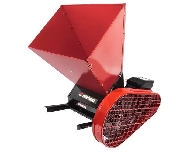 Zdrobitor electric pentru fructe Elefant MHK-10 900 W, 280 kg/h, 30 L, 2900 rot/min(Rosu/Negru)