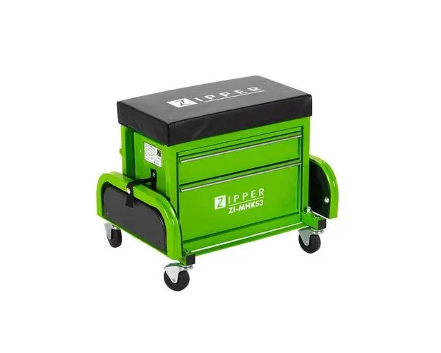 Scaun mobil cu depozitare Zipper ZI-MHKS3, Greutate maxima scaun 150 kg, 2 Sertare, 665 x 420 x 404 mm