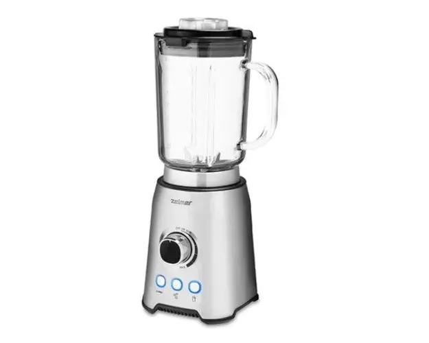 Blender Zelmer ZSB4799, 1200 W, Functie TURBO, 1.75 L (Argintiu)