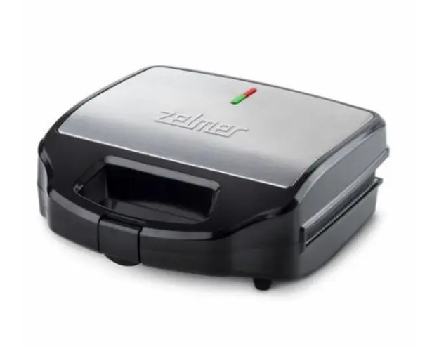 Sandwich maker Zelmer ZSM7900, 900 W (Negru/Argintiu)