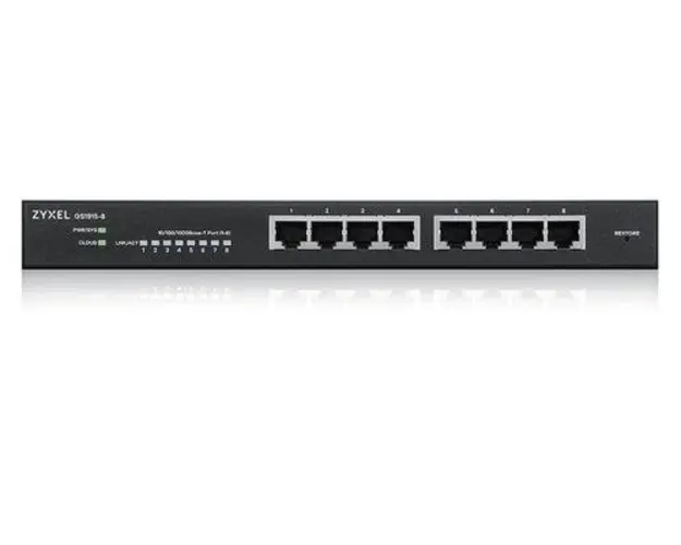 Switch ZyXEL GS1915-8-EU0101F, Smart Managed, 8 Porturi, Gigabit