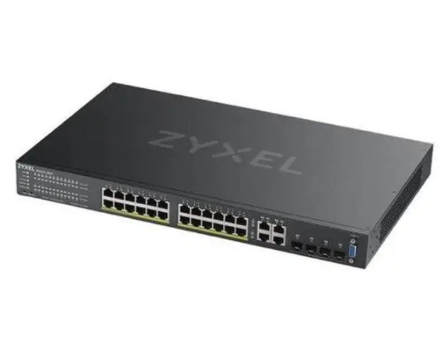 Switch ZyXEL GS2220-28HP-EU0101, 24 Porturi, Gigabit, PoE+