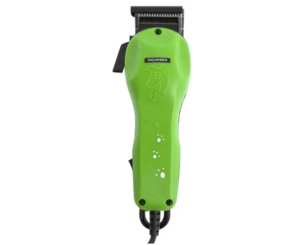 Aparat de tuns DC 38 pentru animale cu 4 accesorii incluse putere 10W Verde