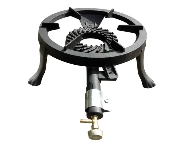 Arzator rotund (Pirostrie) exterior si interiordin fontadiametru 33cm cu 3 picioare