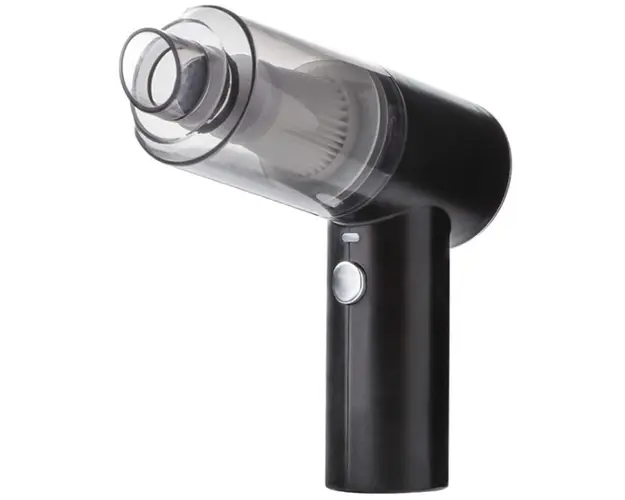 Aspirator auto Fara fir 2in1 120 W Lumina LED Negru