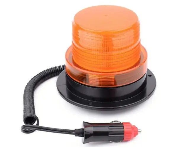 Girofar LED cu 1 faza prindere magnetica si fixa conectare 12V