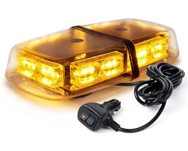 Girofar LED Galben 36LED Stroboscopic 12V/24V