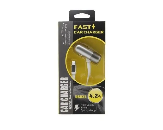 Incarcator Auto 3 in 1 Super Fast 4.2A 5v
