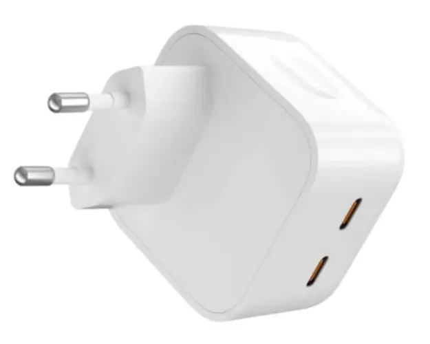 Incarcator compact cu doua porturi USB-C 35W USB C