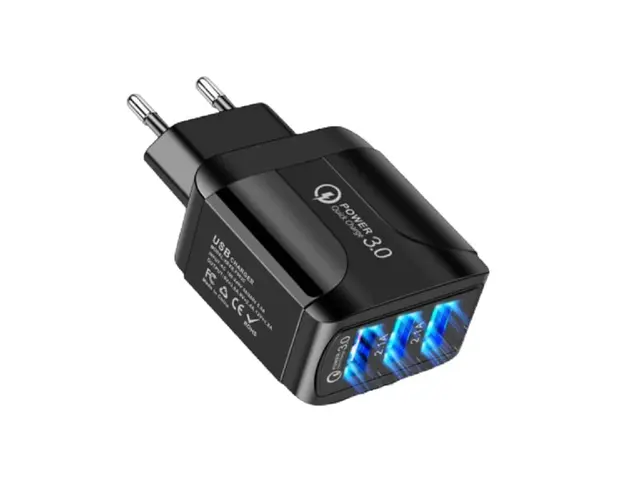 Incarcator Retea Quick Charge 3XUSB 3.0 