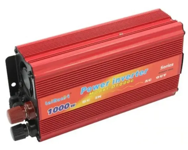 Invertor auto 12v-220v 1000w Portocaliu