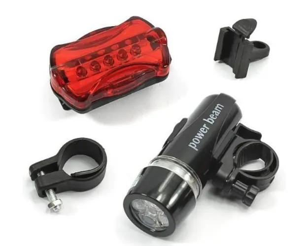 Kit WJ-101 lanterna si stop pentru bicicleta R&D Power Beam