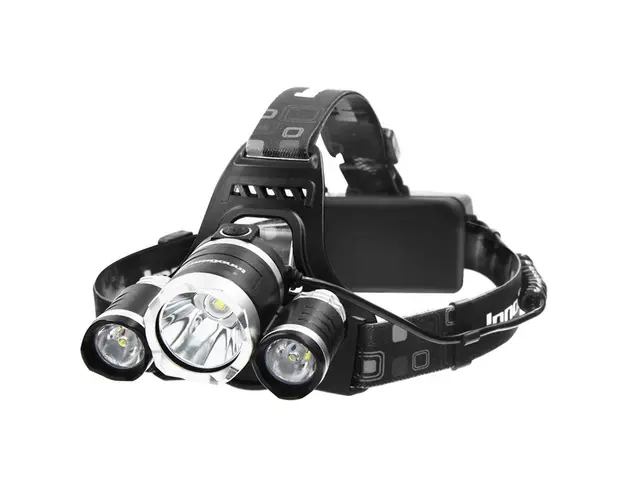 Lanterna de CAP TRIPLA 3 LED Cree-XML T6
