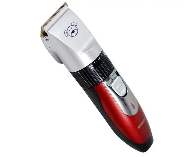 Masina de tuns animale, baterii, cutite ceramice Langba 8188