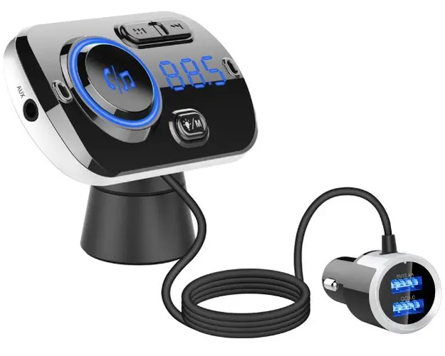 Modulator FM Bluetooth cu Incarcare Rapida BC49BQ 