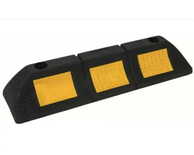 Opritor roti auto reflectorizant pentru parcare sau blocare roti