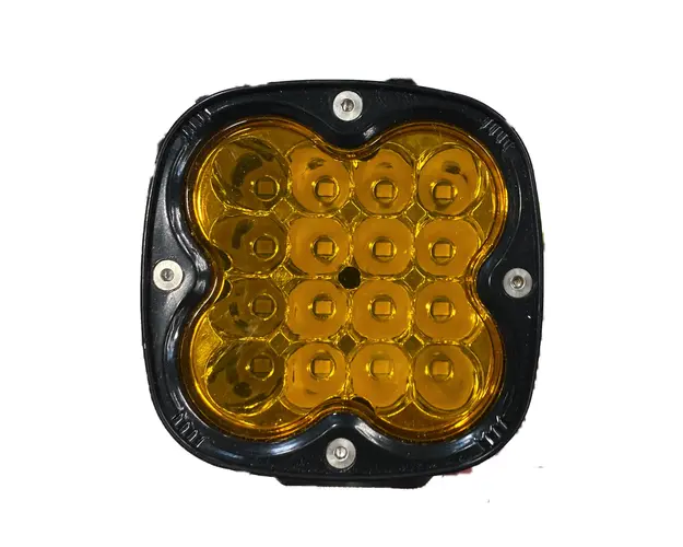 Proiector LED 36W 16 becuri geam GALBEN