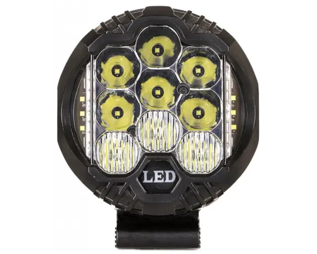 Proiector stroboscop cu lumina de zi galbena 12v-24v 280w 6000k